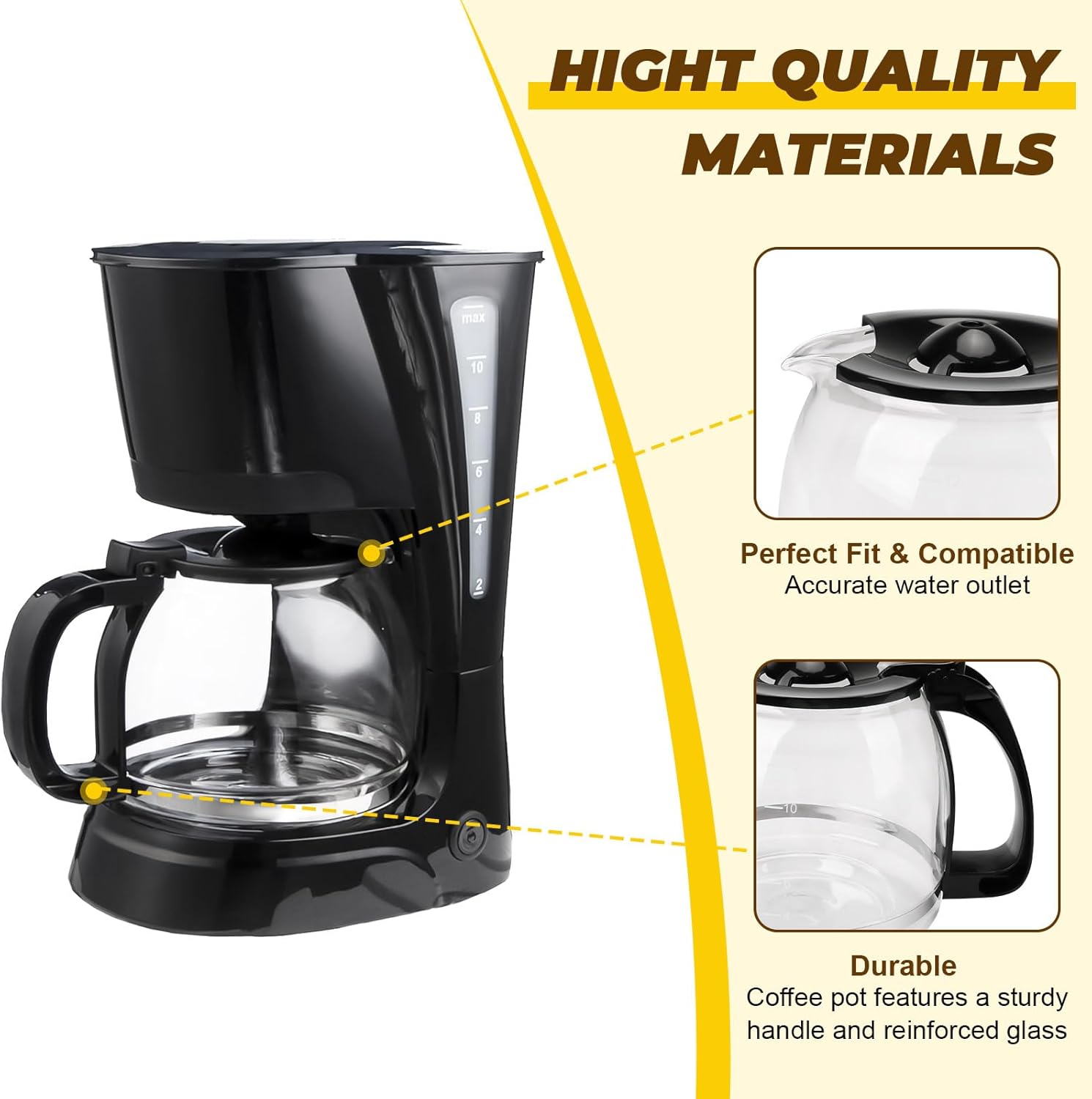 12 Cup Carafe Coffee Maker Pot A643109