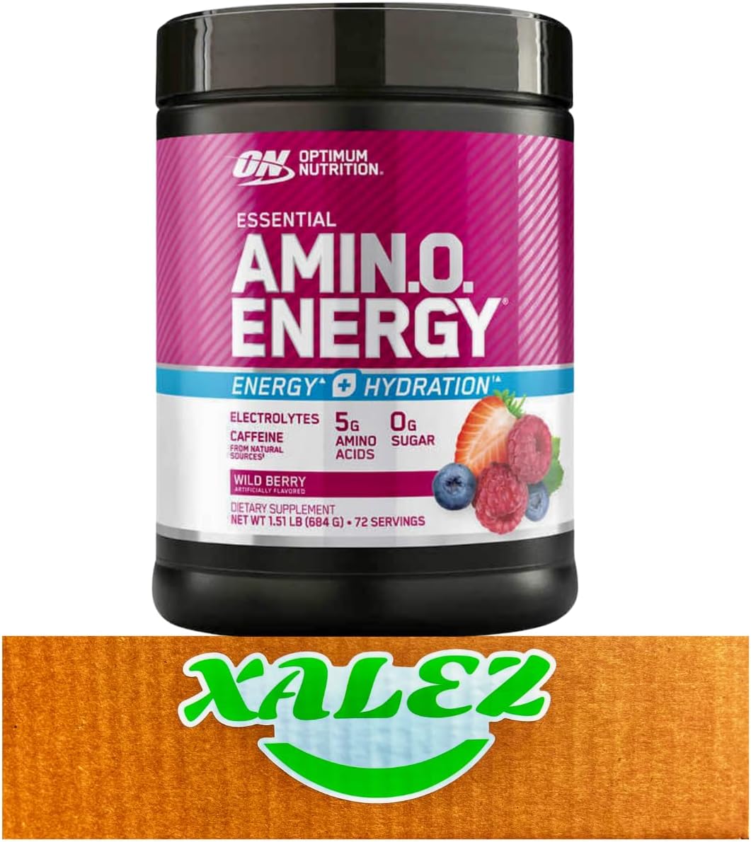 Wild Berry Essential Amino Energy Powder 72 Servings Z624033