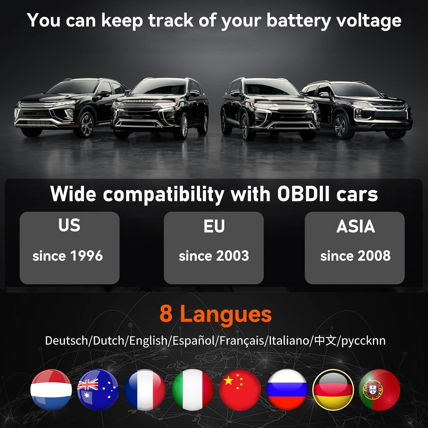 OBD2 Scanner Car Code Reader Scan Tool Z782466