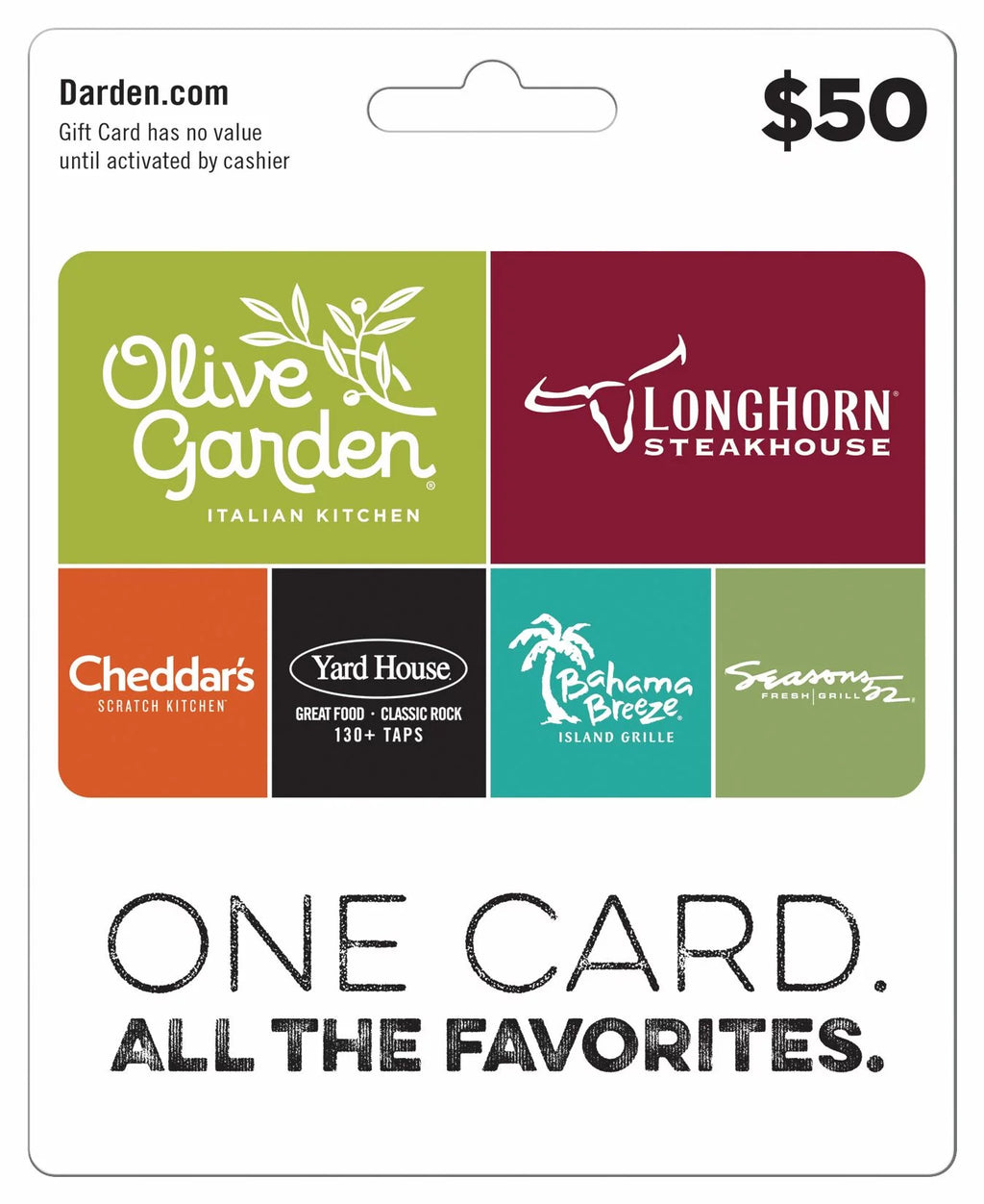 $50 Gift Card A685613