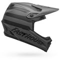 Matte Grey Black Full-9 Helmet Large S574