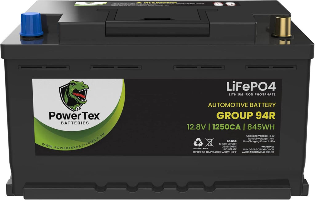 12.8V 1250CA 590CCA 66Ah 845Wh Lithium-Ion Automotive Battery K43809