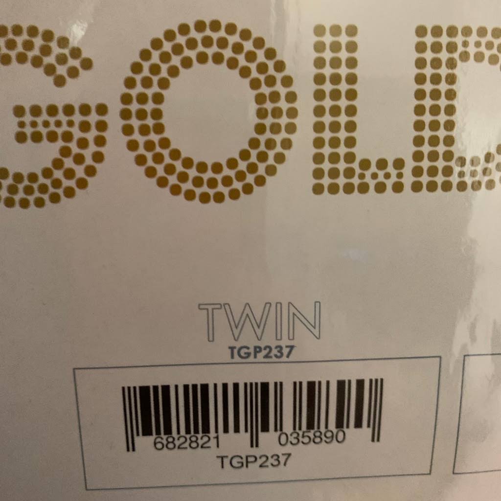 Gold Twin Bedding I20515