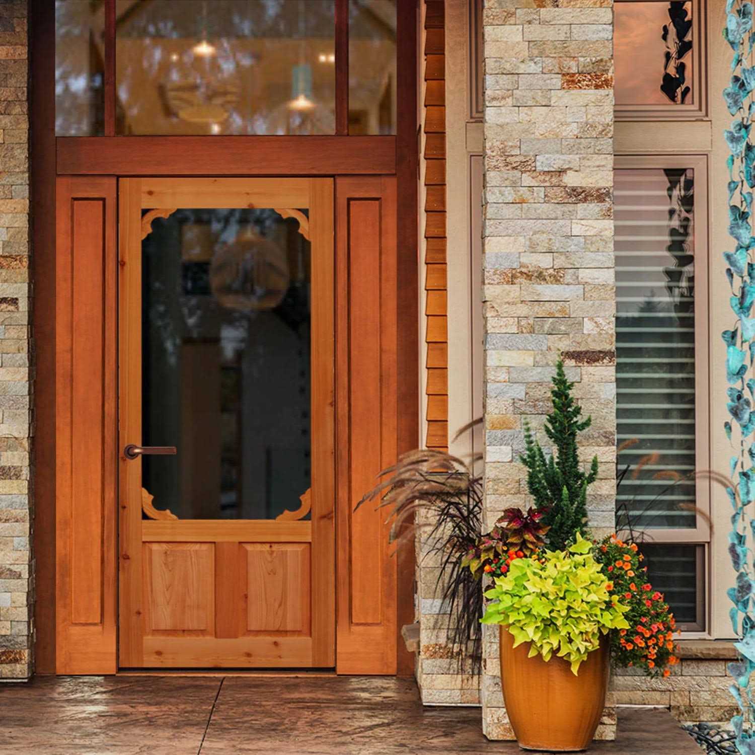 Tempered Glass Insert for Storm Door E522