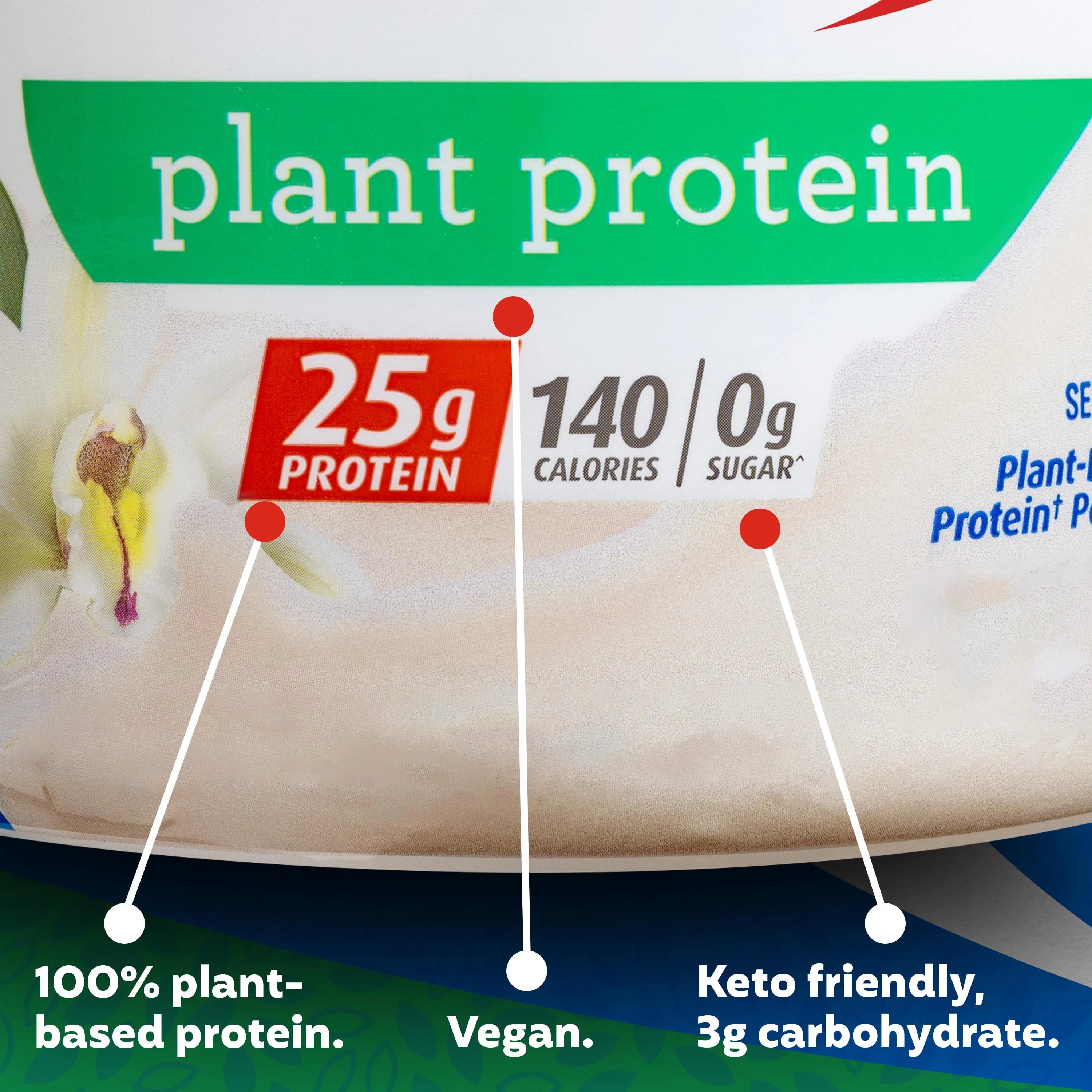 Vanilla Plant Protein Powder, 15 Servings N26535