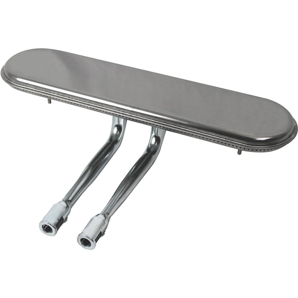 Stainless Steel Propane Gas Grill Head on Stainless Steel Pedestal Cart S8821