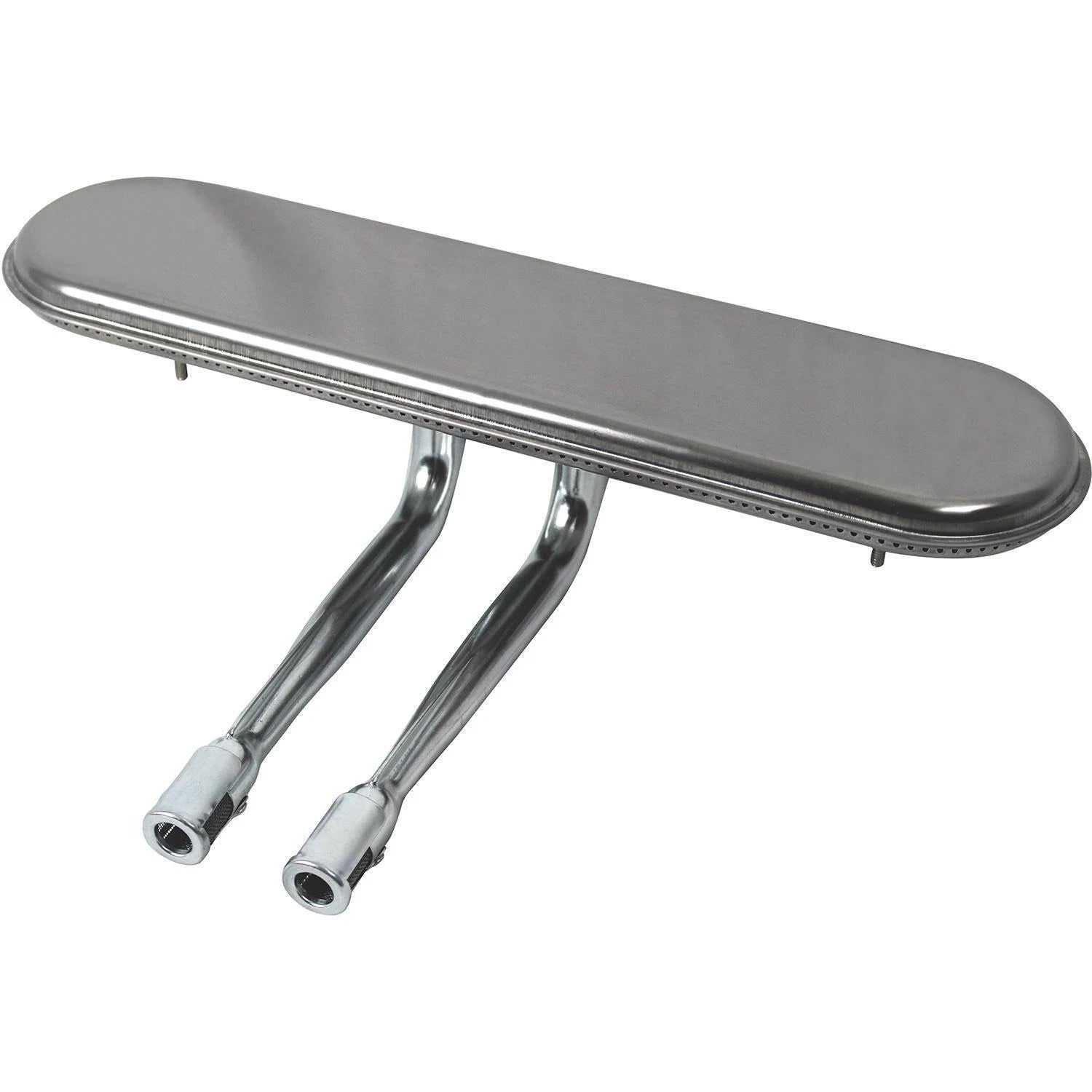 Stainless Steel Propane Gas Grill Head on Stainless Steel Pedestal Cart S8821