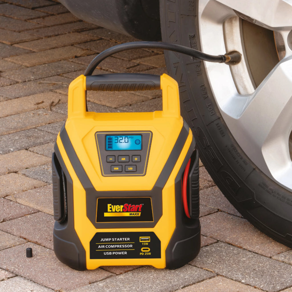 1600 Amp Lithium Jump Starter with Air Compressor C4535