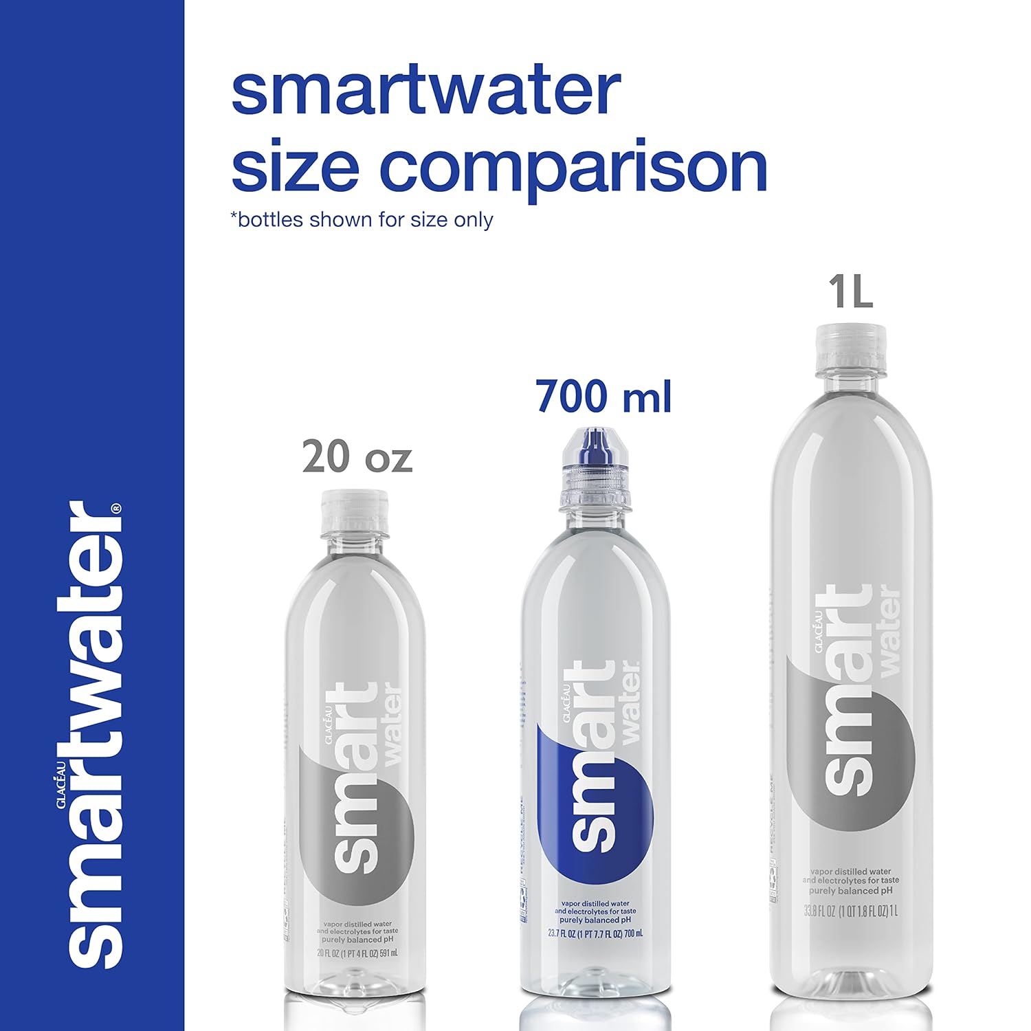 700ml 24 Pack Smart Water Sports Cap V1673