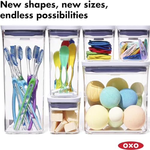 6 Piece Large Canister Set with Scoops, White T677445