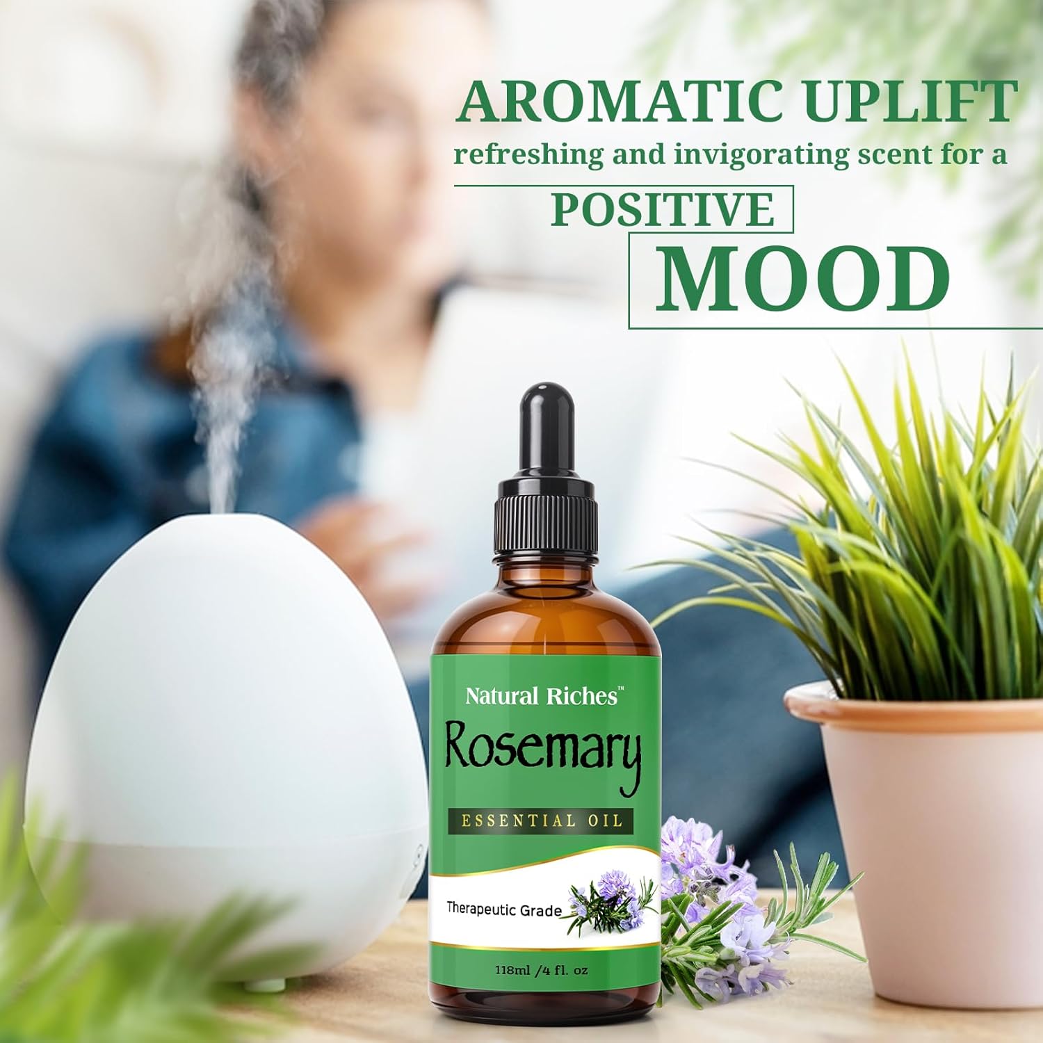 4 fl oz Rosemary Essential Oil K542525
