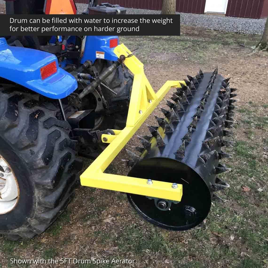 6 FT Drum Spike Aerator N8486