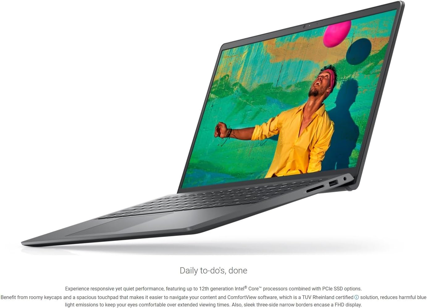 15.6" FHD LED Display Intel Core i3 Laptop with 8GB RAM 256GB PCIe SSD Y5420