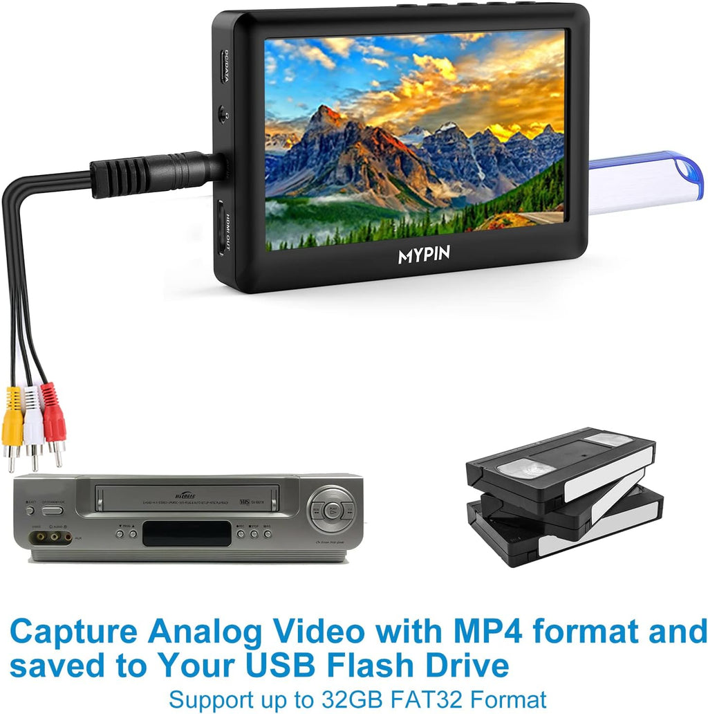 4.3" Analog Video to Digital Converter with Built-in Stereo N3788