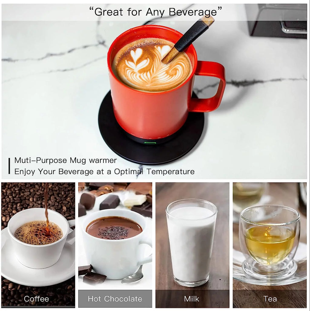 14 oz Self Heating Coffee Mug with Lid R397