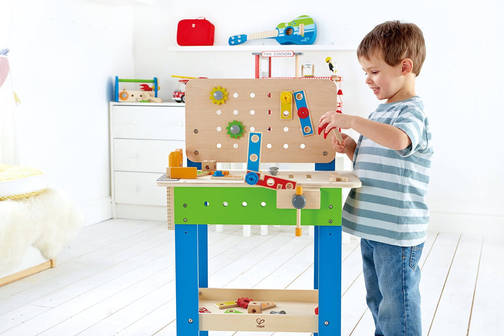 Wooden Toolbench Pretend Builder Set D542