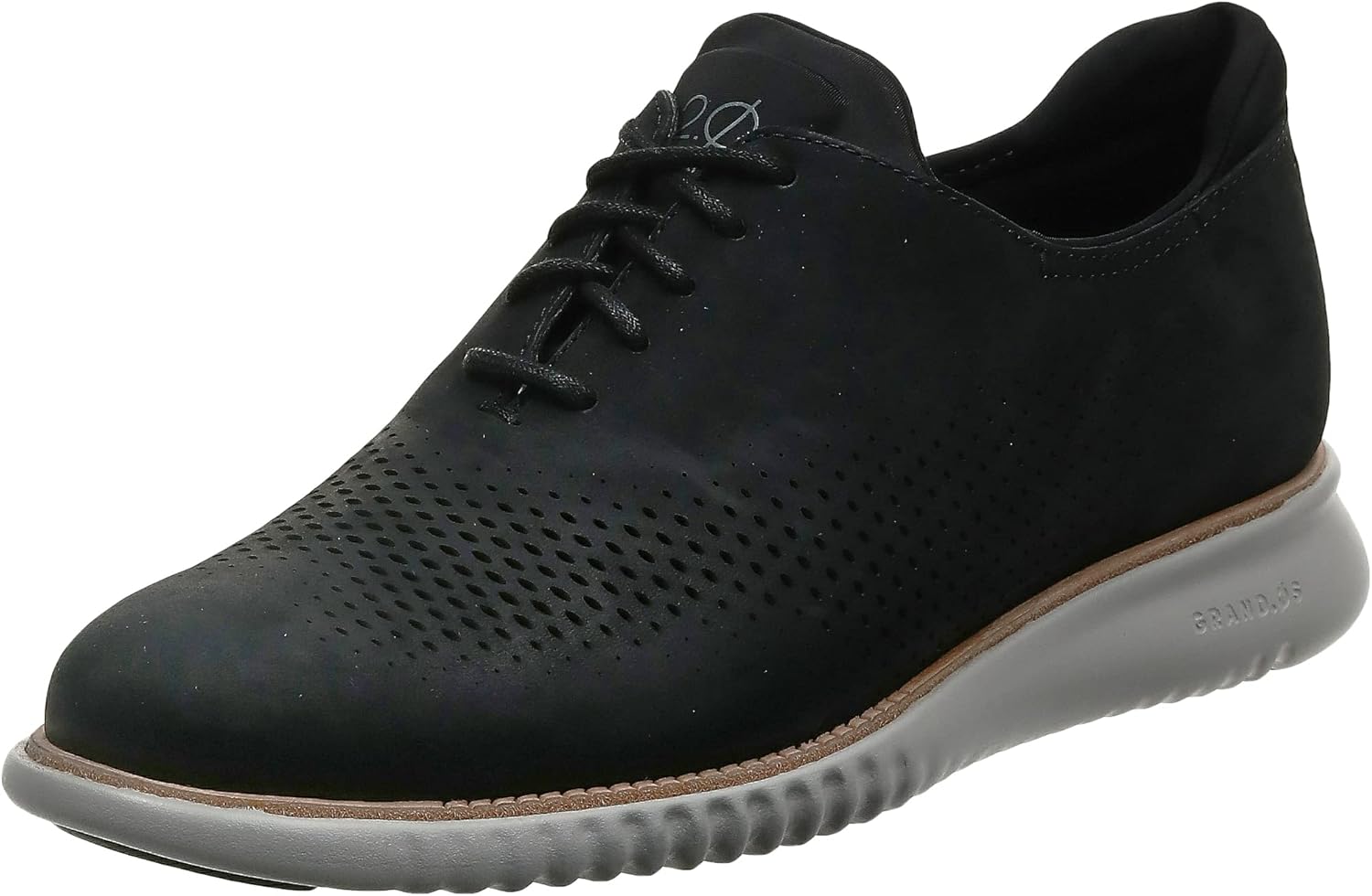 Black Nubuck Oxford V86827