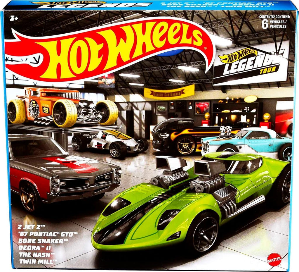 Multipacks of 6 Toy Cars, 1:64 Scale B3792