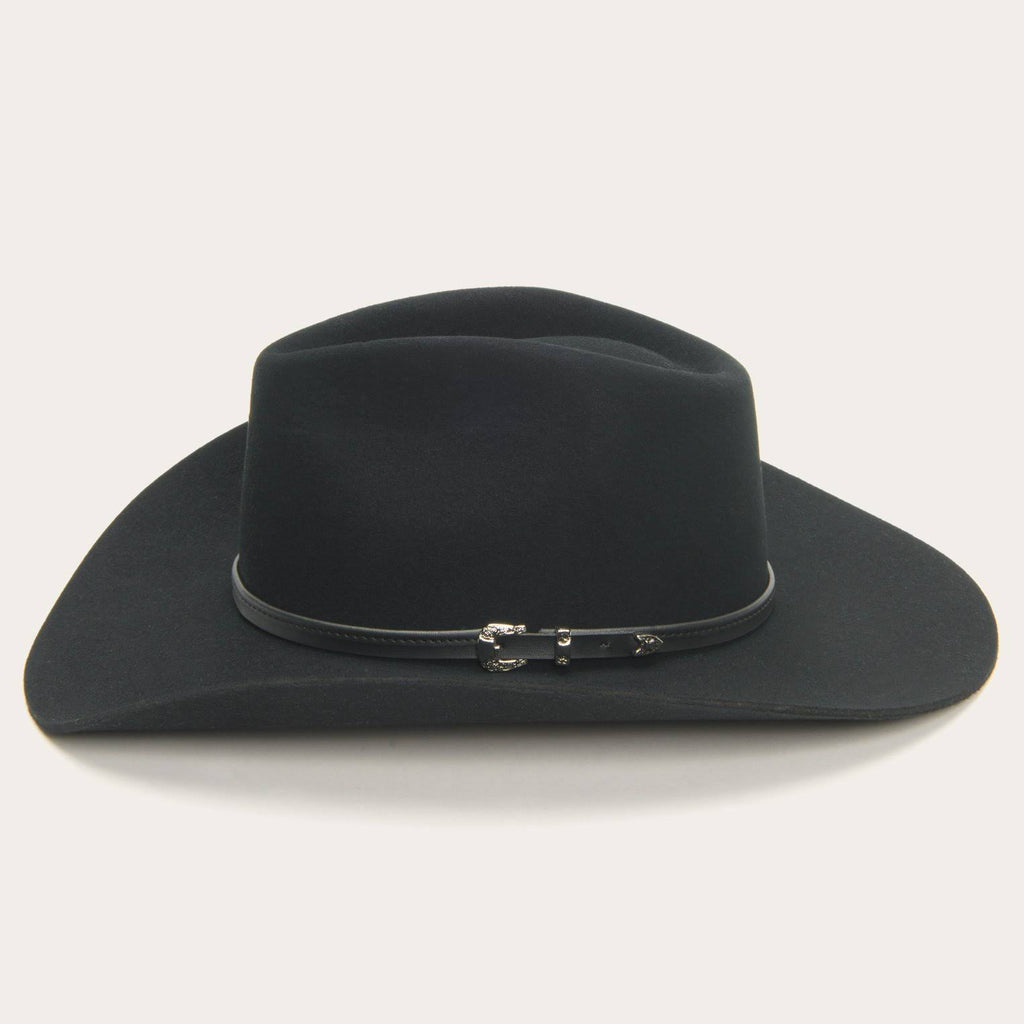 Black 4X Buffalo Felt Cowboy Hat X37066
