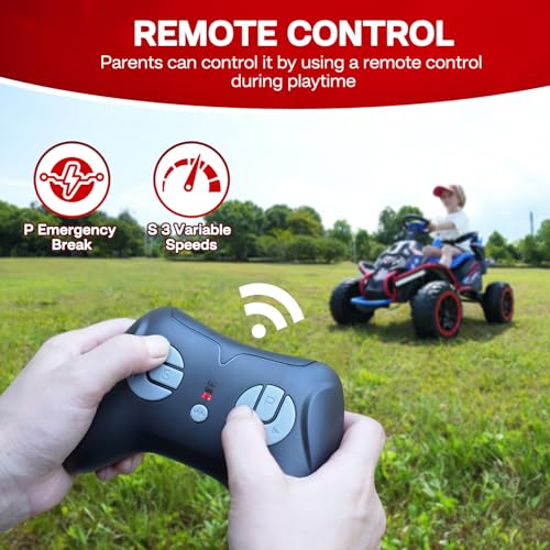 24V Ride on Toy with 4 Motors 300W Bluetooth Speaker 24V 7AH Battery X93908
