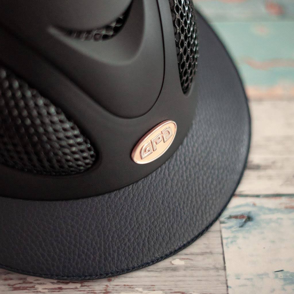Leather Riding Helmet V33580