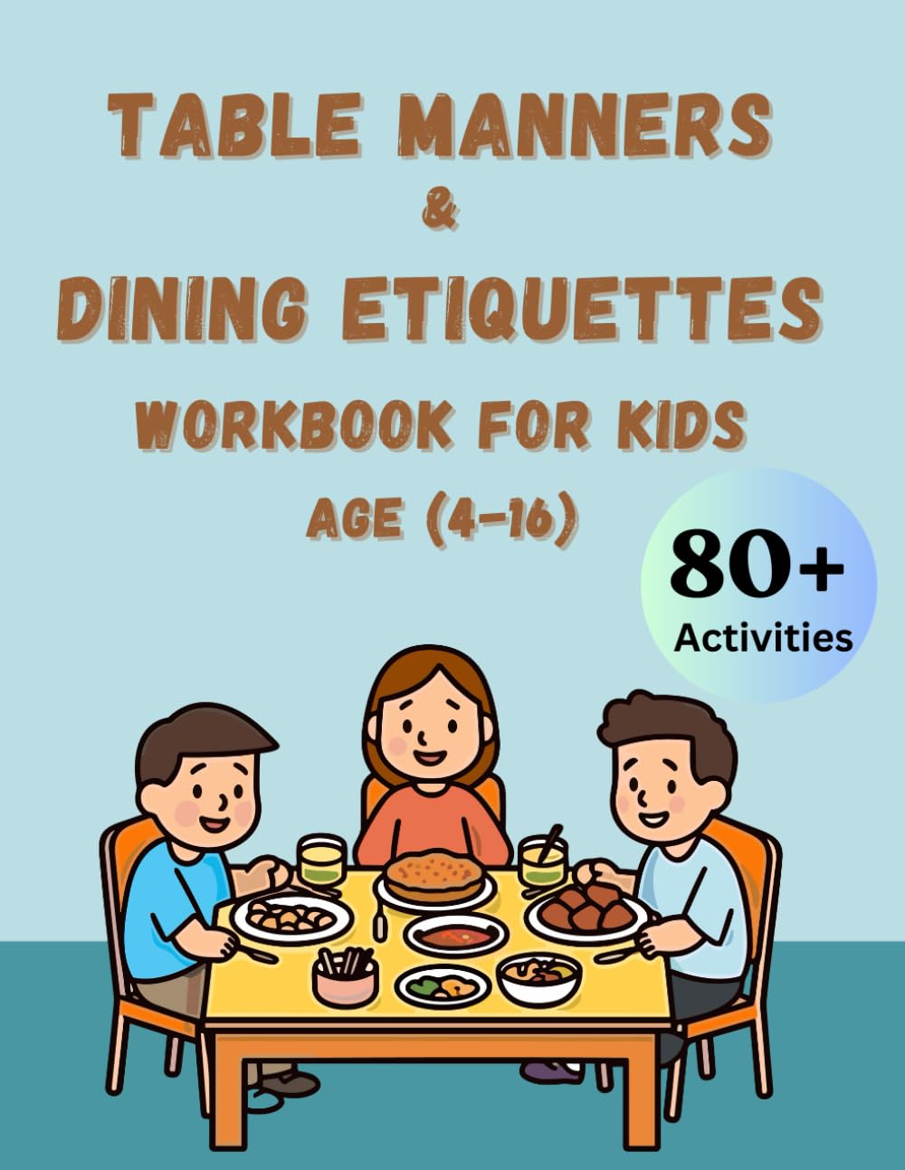Workbook for Kids Age 4-16: 80 + Fun Activities and Games R6820