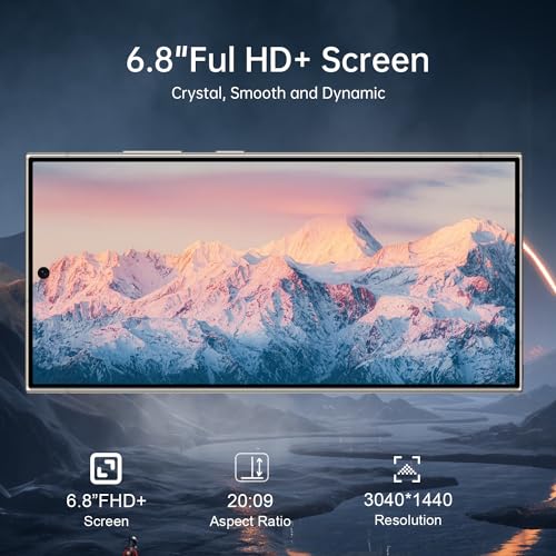 6.8" HD+ Display 48+108MP Zoom Camera 6800mAh Dual SIM 5G Smartphone B87676