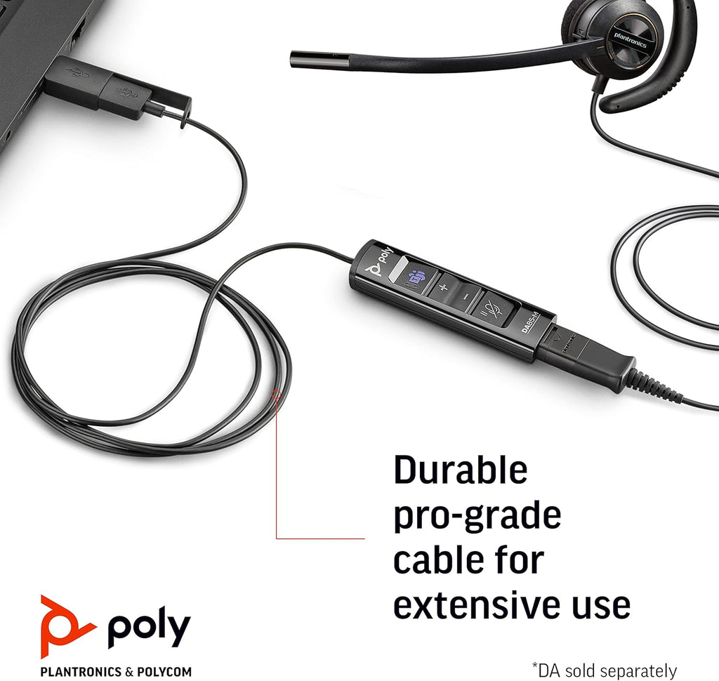 Quick Disconnect Headset, Over-the-Ear, Black P3702