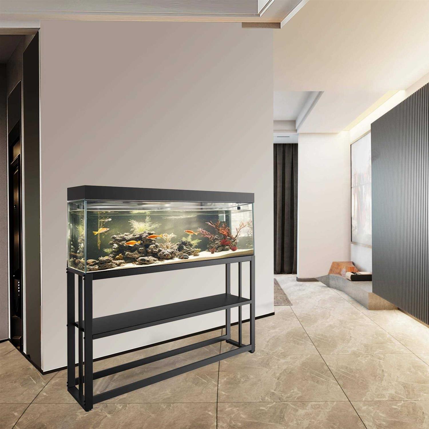 55-75 Gallon Fish Tank Stand with Storage Shelf I2778
