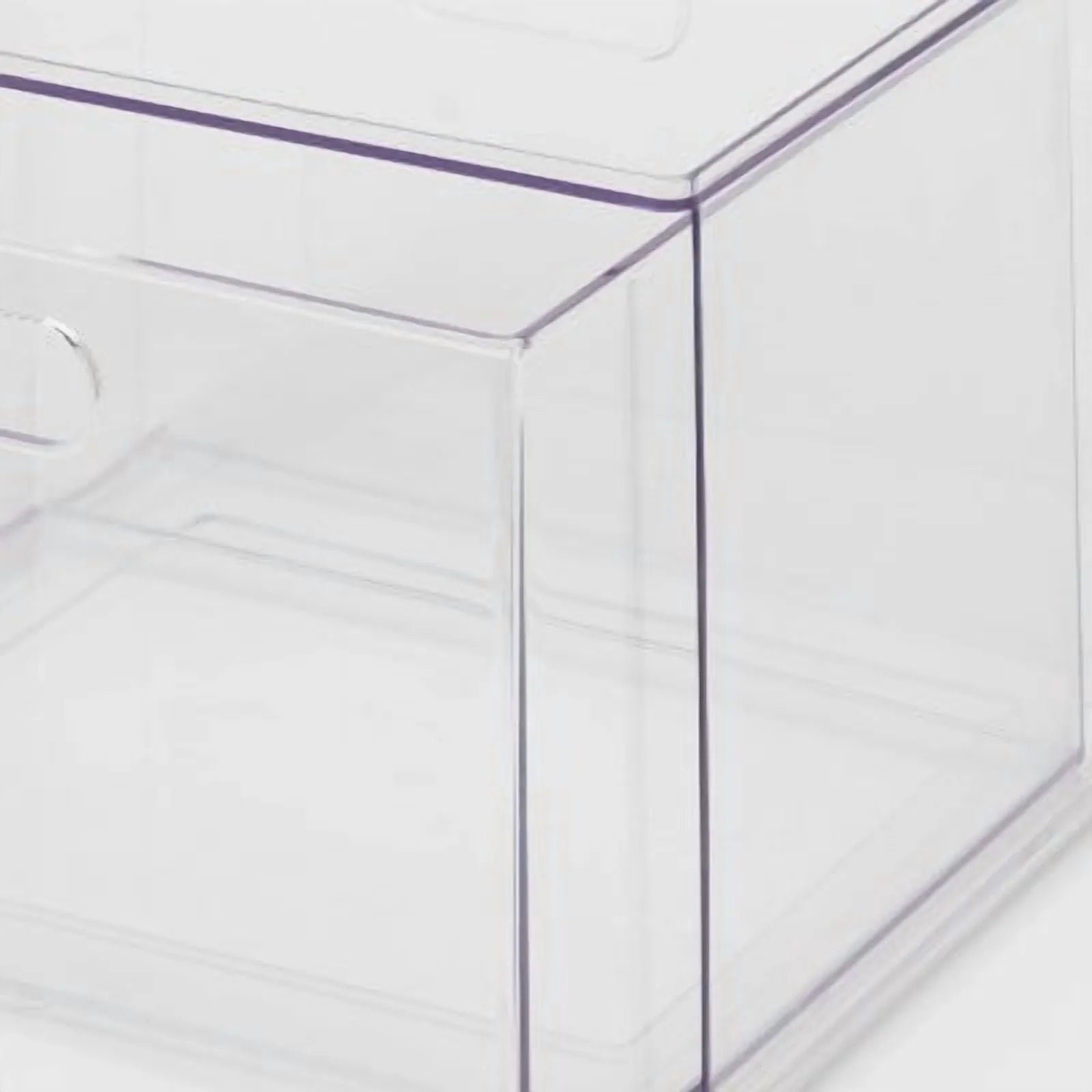 Single Drawer Storage Clear PETG Acrylic Drawer V33930