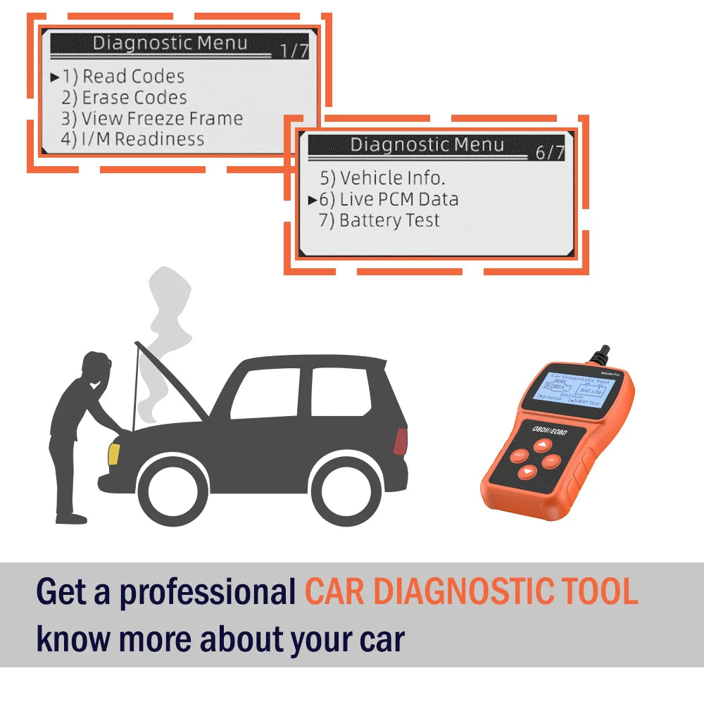 OBD2 Car Diagnostic Tool O2711