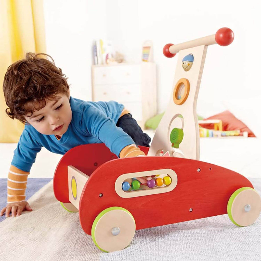 Toddler Push & Pull Toy Walker Cart with Blocks (2 Pack) F202752