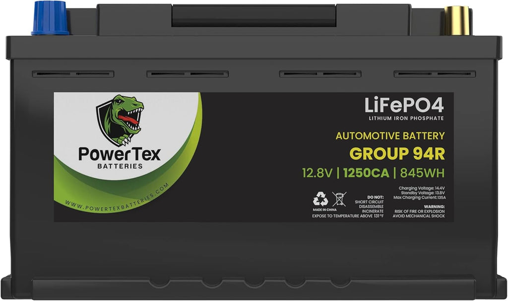 12.8V 1250CA 590CCA 66Ah 845Wh Lithium-Ion Automotive Battery K43809