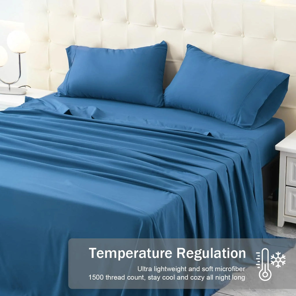 Single 3 Piece Sheet Set, 16 Inch Deep Pocket Q8817