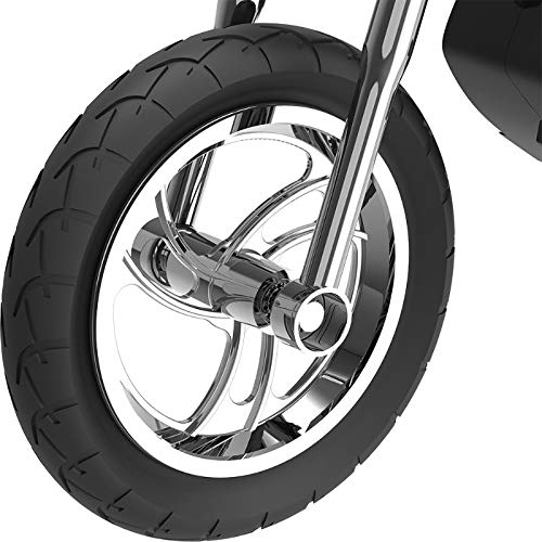 Single Speed Electric Bike with Pneumatic Tires & Chain Driven Motor M585
