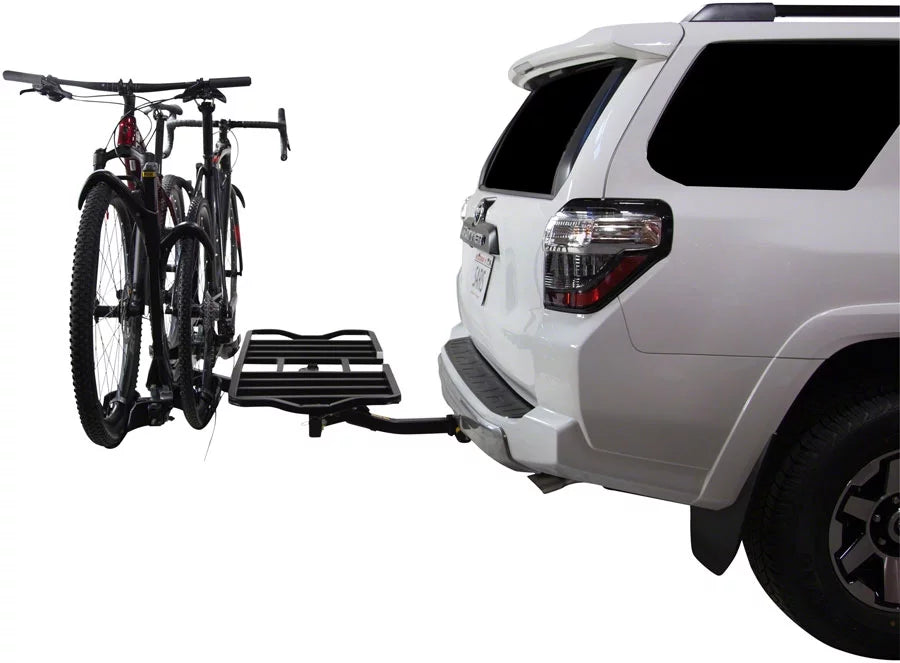 Black 2-Bike Cargo Bike Rack S9256