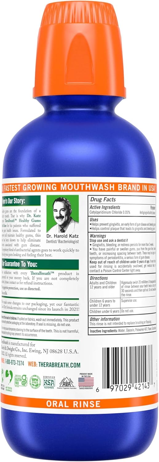 16 oz Pack of 6 Oral Rinse D480484