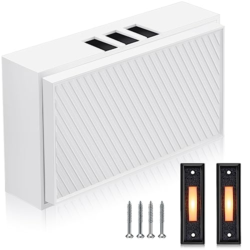 16V 10VA Two Sounds Doorbell Chime with 2 Lighted Push Buttons Y87397