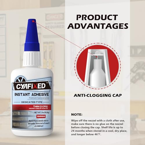 Cyanoacrylate Super Glue, 1 oz. D81054