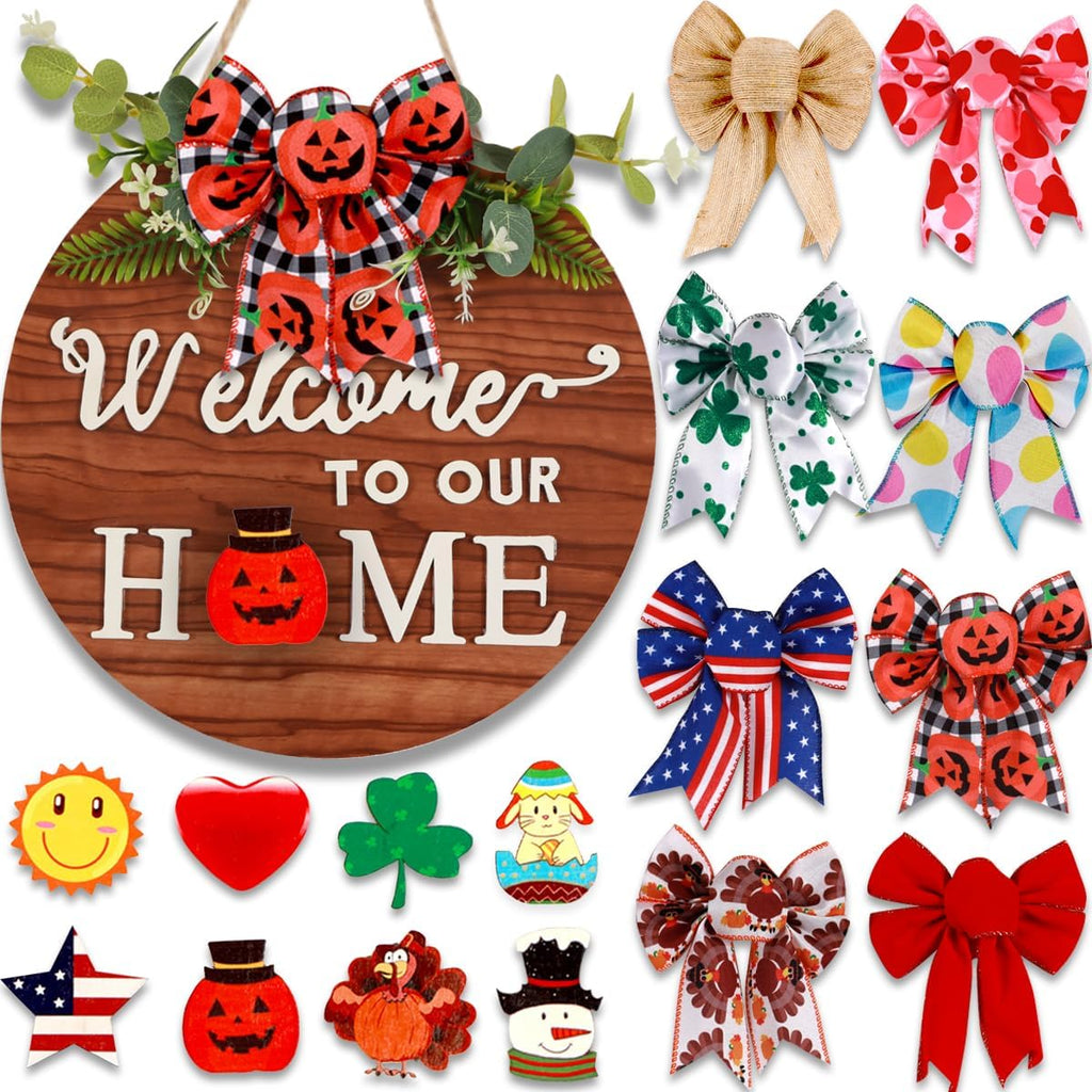 Farmhouse Rustic Wall Hanging Wreath I70125