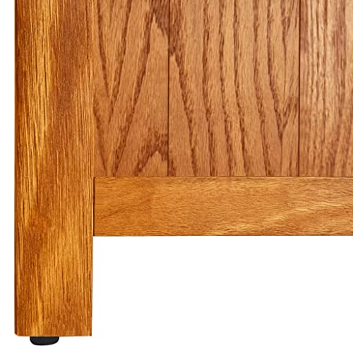 3-Tier Solid Oak Wood Bookcase Z7894