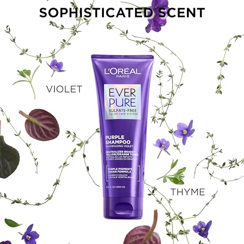Sulfate Free Purple Shampoo, 6.8 Fl Oz F4276