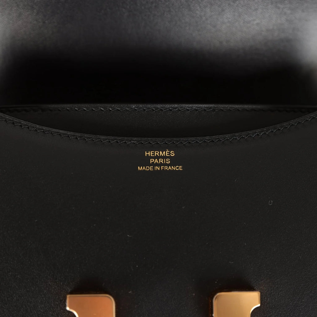 Black Veau Monsieur Rose Gold Hardware Bag A94516