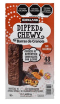 48 Count Chewy Granola Bars with Milk Chocolate Coating V332