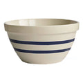 Large Shoulder Bowl with Navy Stripes L577