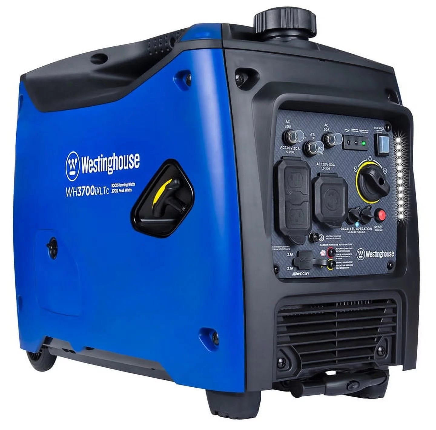 3700 Peak Watt Gas Powered Portable Inverter Generator with CO Sensor U6392