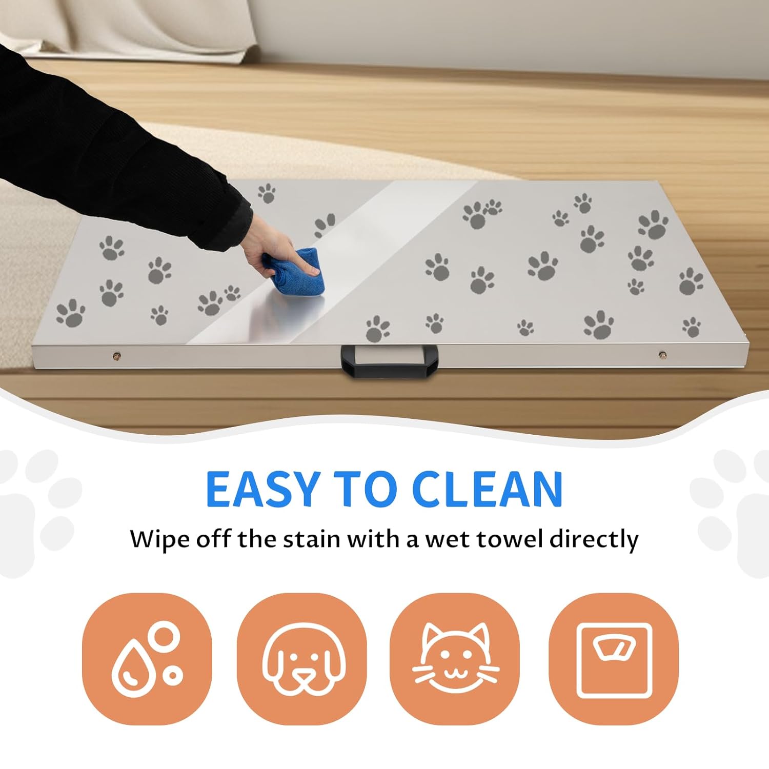 Digital Pet Scale Max 660lbs Heavy Duty with Power Adapter C905