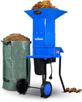 Electric Leaf Mulcher Shredder 120V AC 11" Cutting Blade I4955