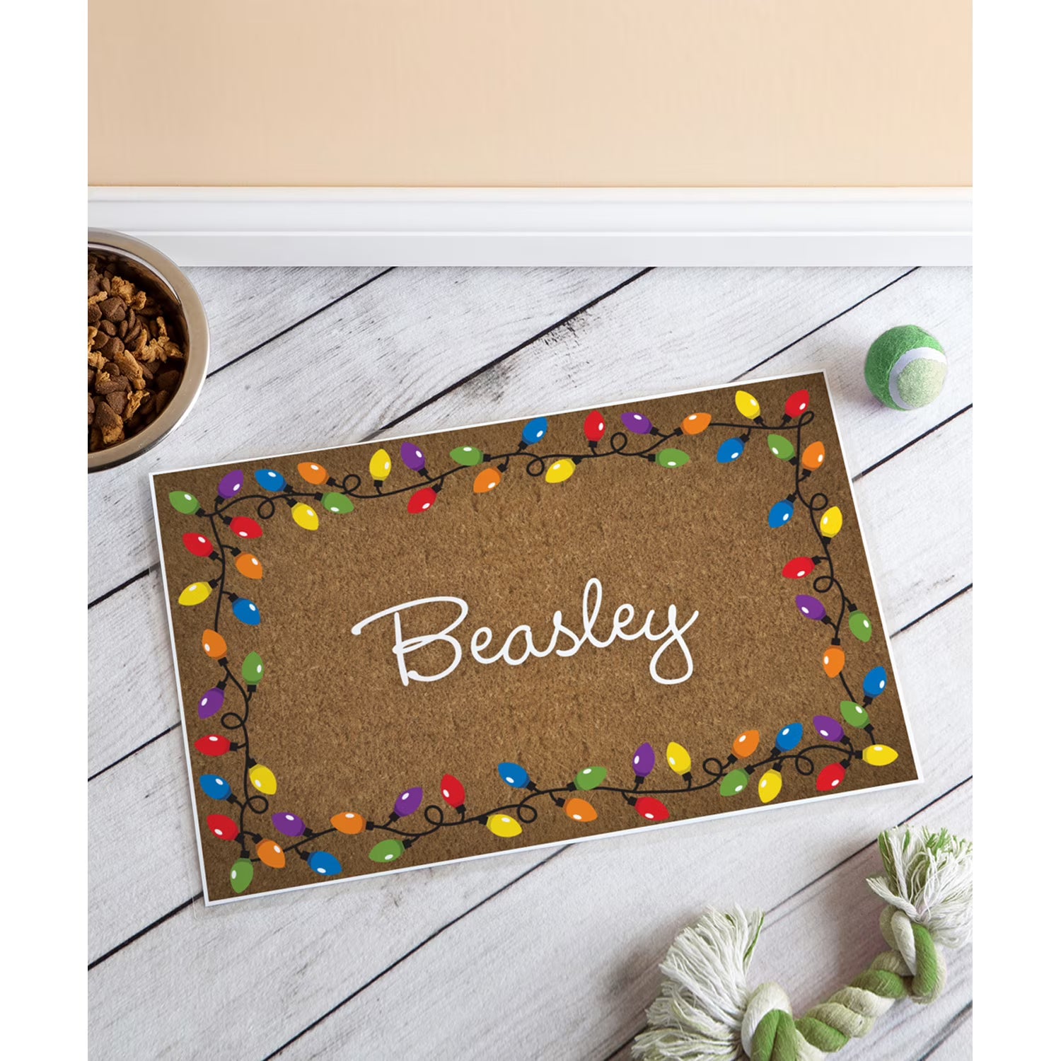 Black Pet Placemat P158