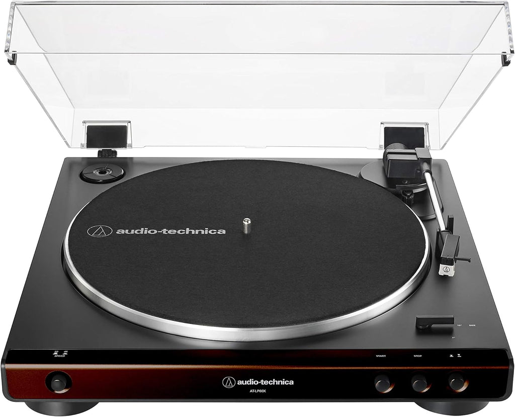 Black Bluetooth Belt-Drive Stereo Turntable L673510